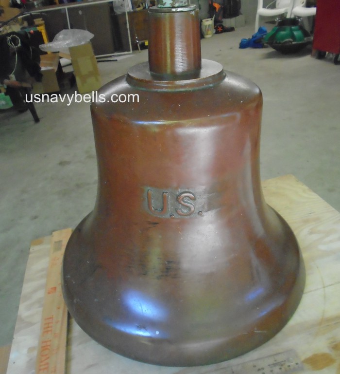 Vintage US Navy Ship Bell - Henschel Co - 8 Diameter Brass Bell - Fire  Alarm